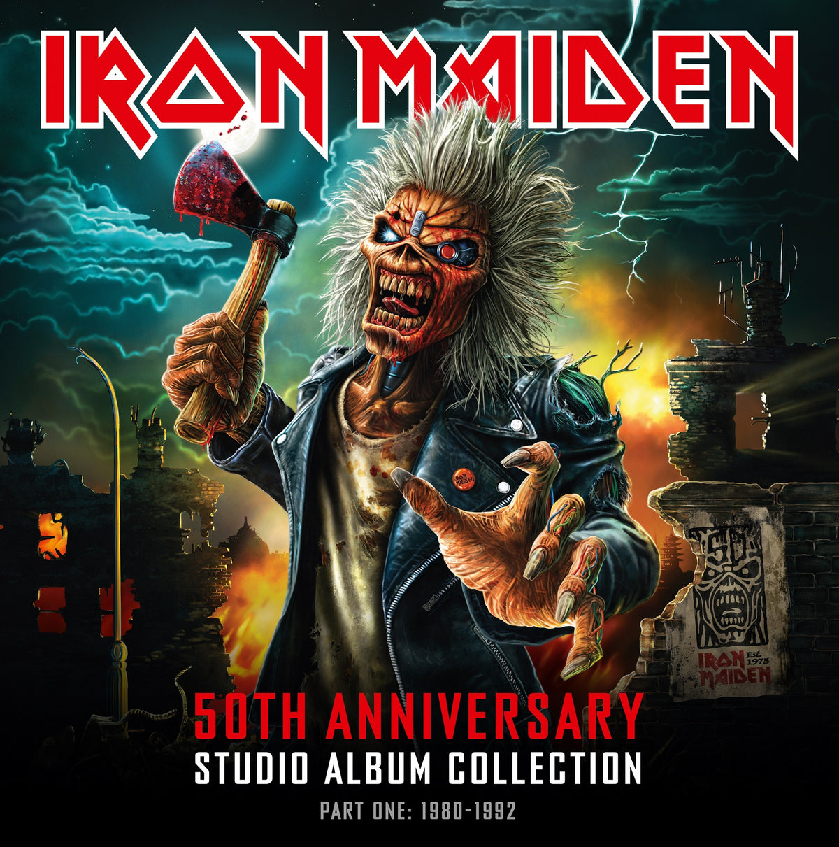 Iron Maiden - 50th Anniversary Studio Album Collection, Part One: 1980-1992 (Multicolor 10LP Box Set)