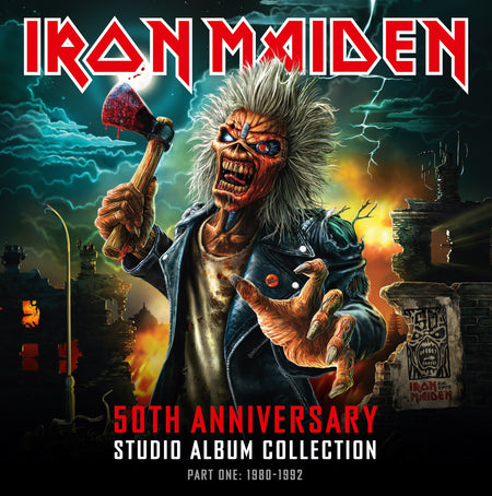 Iron Maiden - 50th Anniversary Studio Album Collection, Part One: 1980-1992 (Multicolor 10LP Box Set)