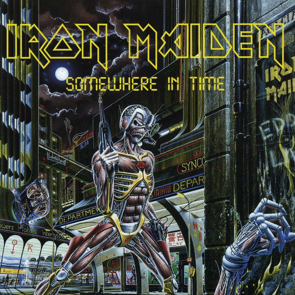 Iron Maiden - Somewhere in Time (40th Anniversary Oxblood Vinyl) Vinyl Sanctuary Records