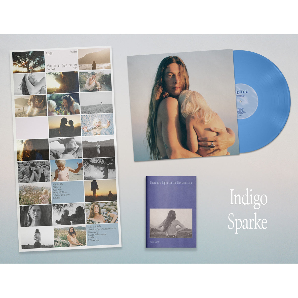 Indigo Sparke - There Is A Light On The Horizon Line (Indie Exclusive Heavenly Cornflower Blue Vinyl) Vinyl > LP Everwilde Records