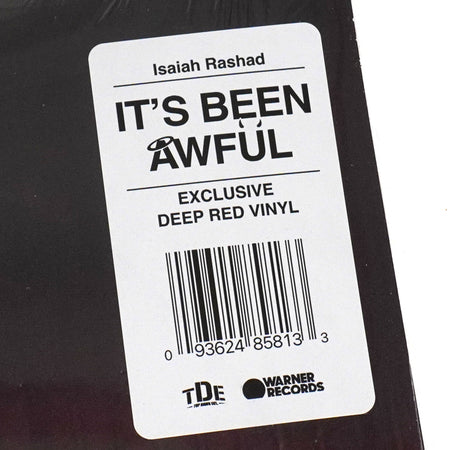 Isaiah Rashad - It's Been Awful (Deep Red Vinyl) Vinyl > LP Warner Records