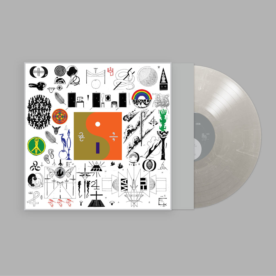 Bon Iver - 22, A Million (Frosted Silver Vinyl) Vinyl > LP Jagjaguwar NEW NEW