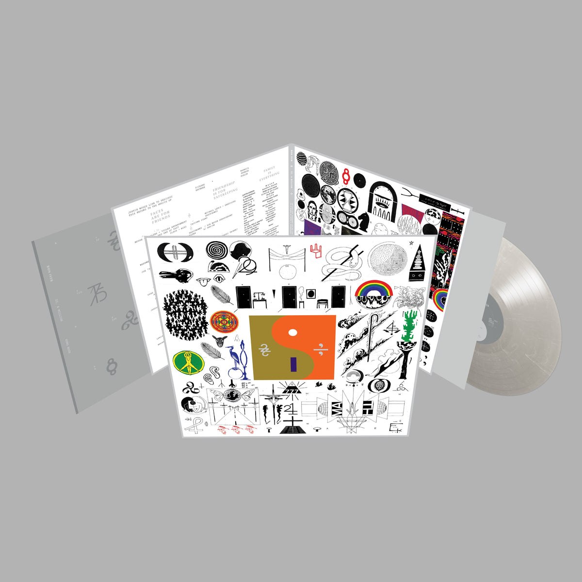Bon Iver - 22, A Million (Frosted Silver Vinyl)