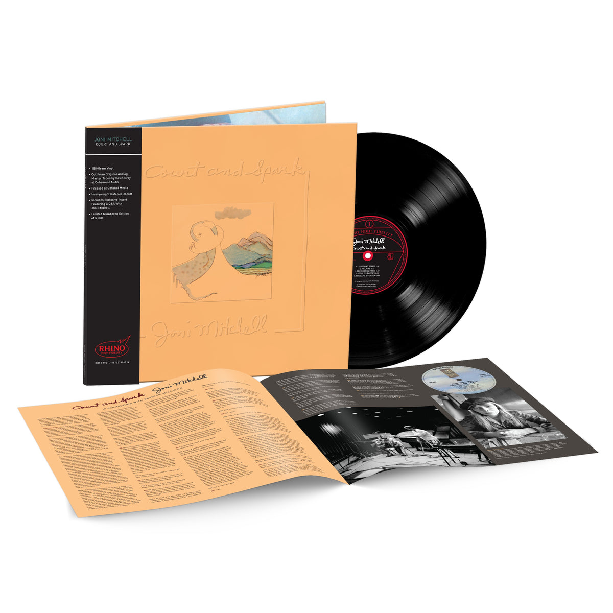 Joni Mitchell - Court And Spark (Rhino High Fidelity Vinyl) Vinyl > LP Rhino NEW NEW