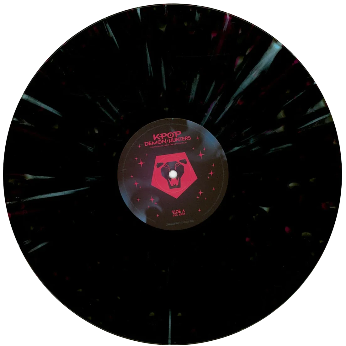 Various Artists - KPop Demon Hunters (Soundtrack From The Netflix Film) (Transparent Black Splatter Vinyl, Saja Boys Edition) Vinyl > LP Republic Records