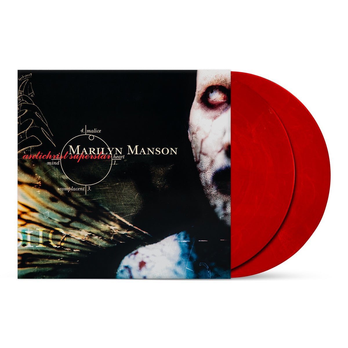 Marilyn Manson - Antichrist Superstar (Iridescent Red with Gold Swirl 30th Anniversary Vinyl) Vinyl > LP Waxwork Records NEW NEW