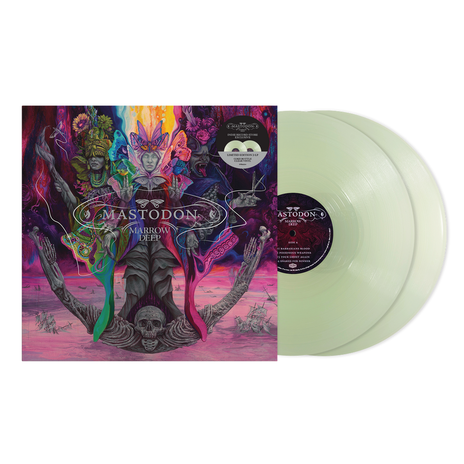 [PREORDER] Mastodon - Marrow Deep Preorder Loma Vista Recordings 2026 / US / Indie Exclusive Coke Bottle Clear 2LP / Loma Vista Recordings NEW NEW