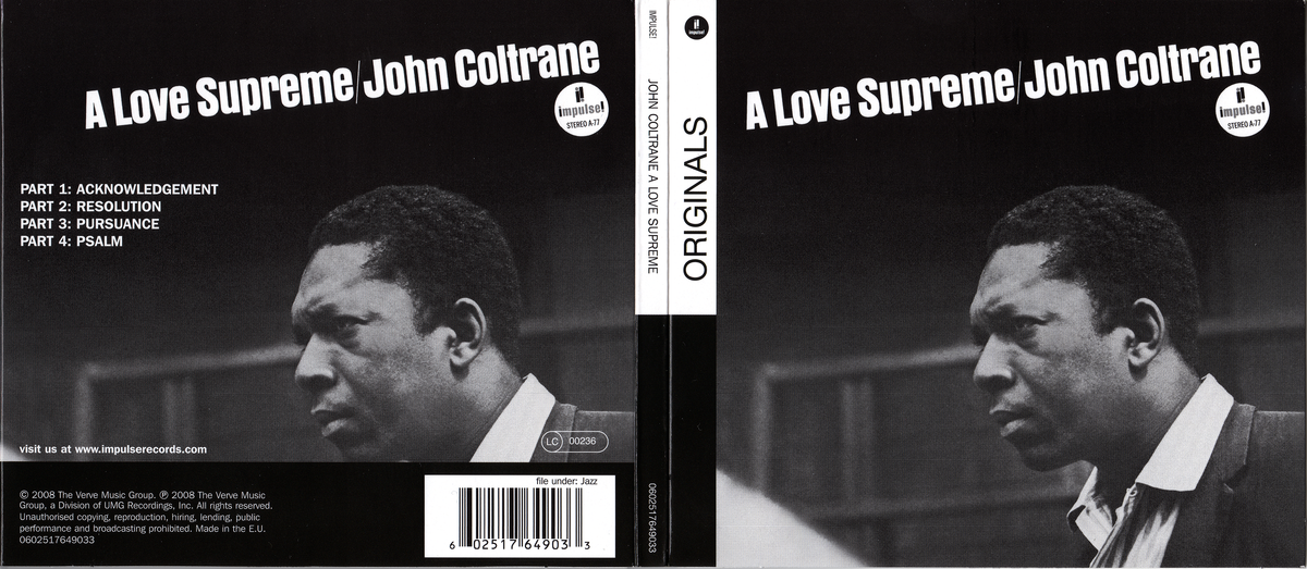 John Coltrane - A Love Supreme (CD)