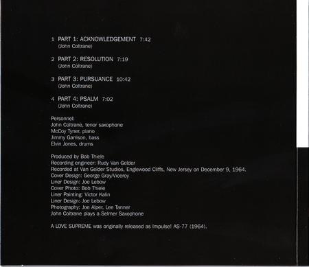 John Coltrane - A Love Supreme (CD)