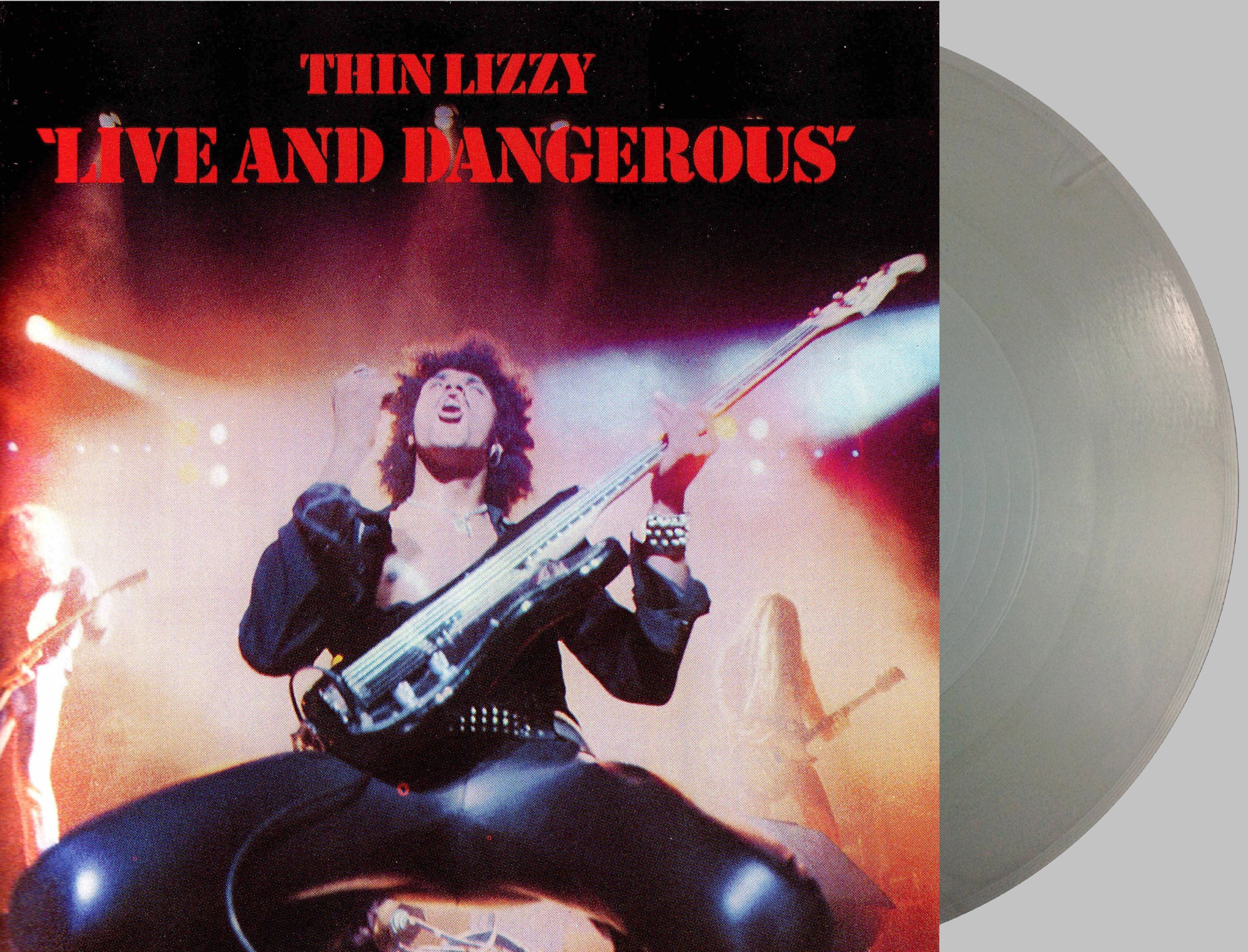 THIN LIZZY シン・リジー/The Beginning Vol. 12 Thin Lizzy - Live And Dangerous - Vinyl, 2 LP, Album, Silver Vinyl