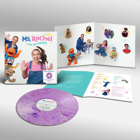 Ms. Rachel - I'm So Happy (Indie Exclusive Purple Marble Vinyl) Vinyl > LP Songs For Littles NEW NEW