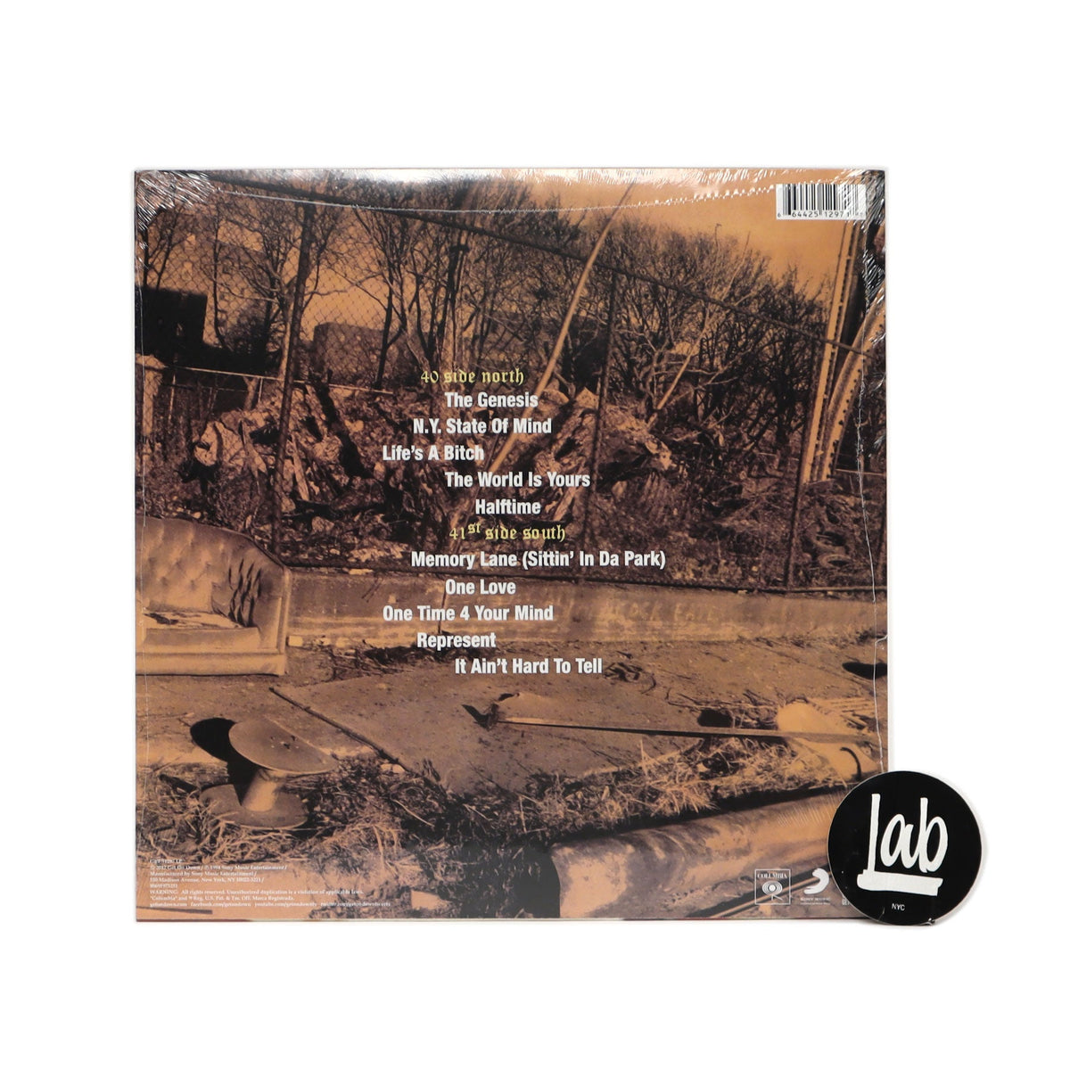 Nas - Illmatic (Vinyl) Vinyl > LP Get On Down