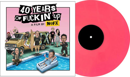 NOFX - 40 Years of Fuckin' Up: Soundtrack (Pink Vinyl)