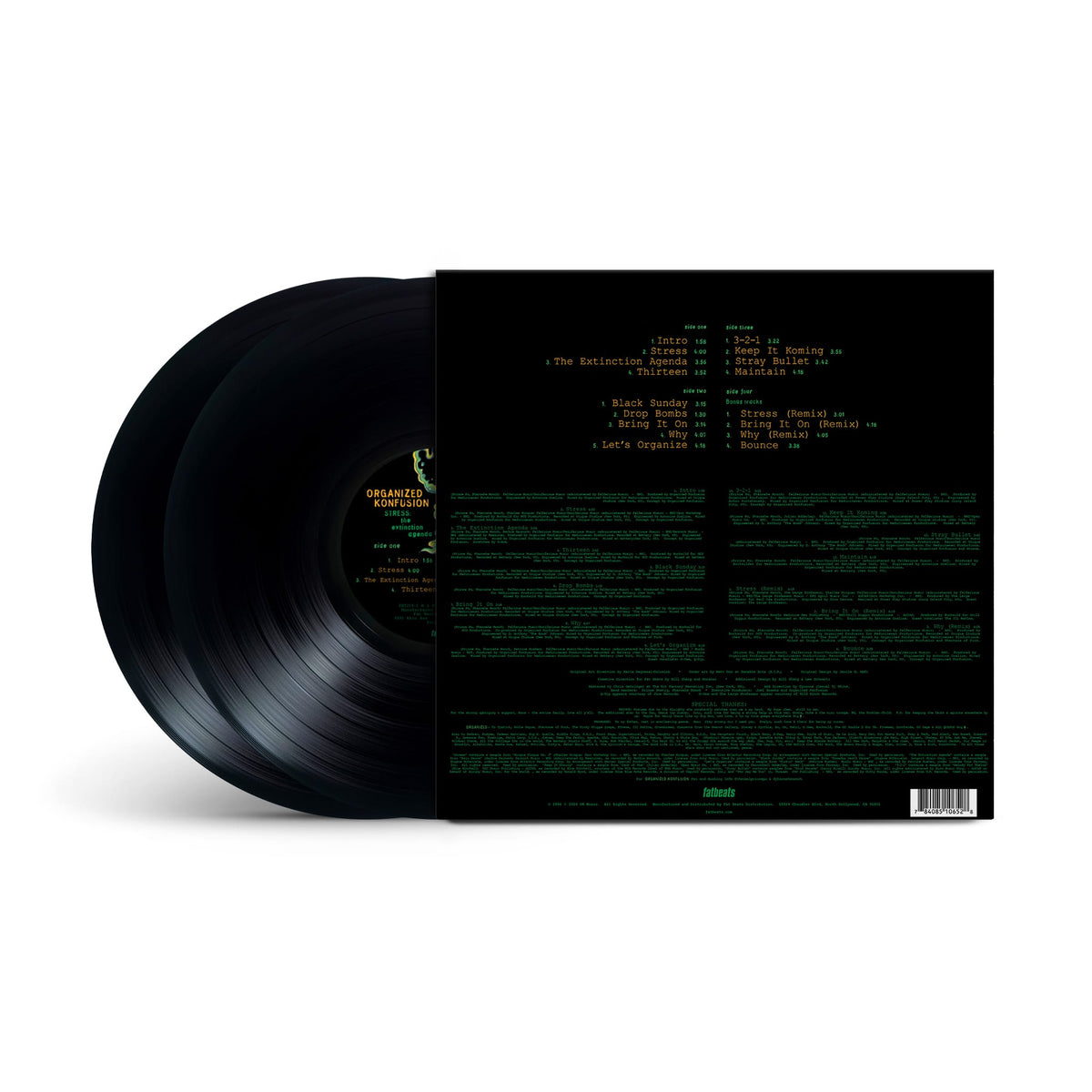 Organized Konfusion - Stress: The Extinction Agenda (Black Vinyl)