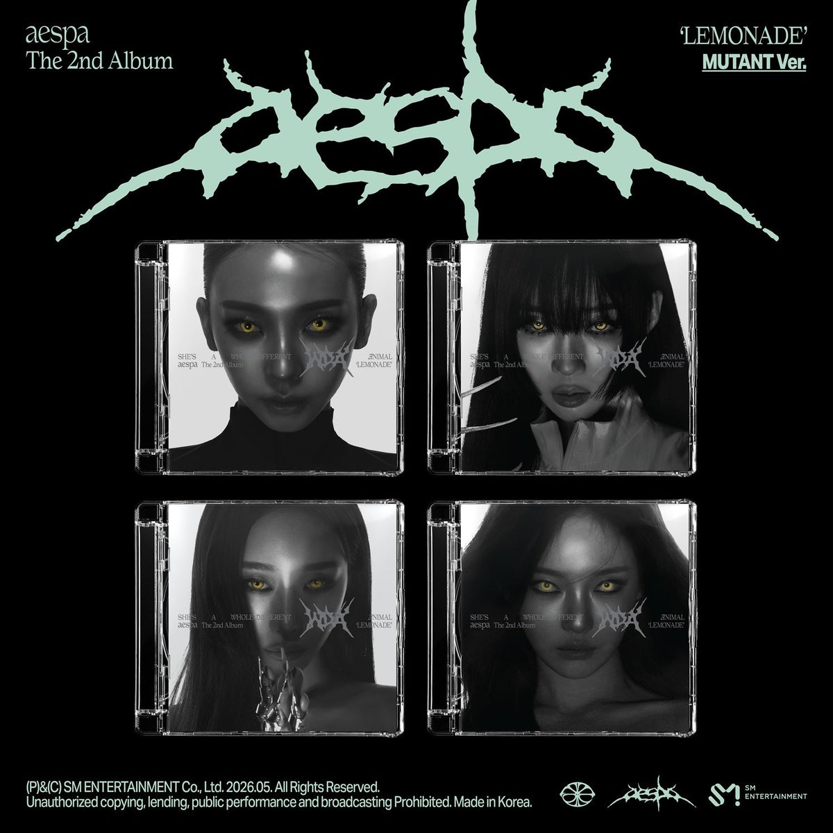 aespa - Lemonade (MUTANT Ver. CD)