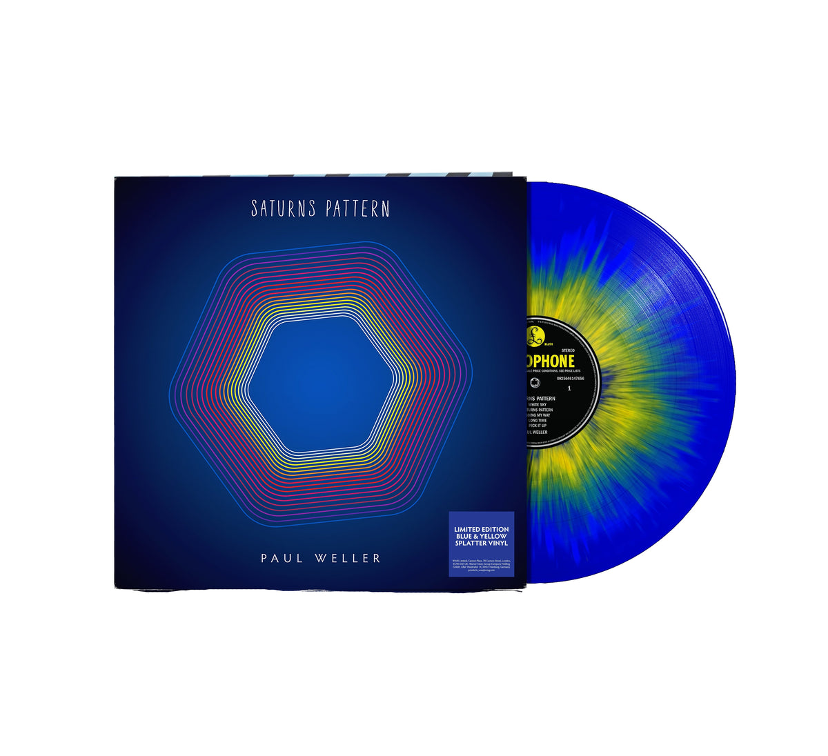 Paul Weller - Saturns Pattern (Blue & Yellow Splatter Vinyl)