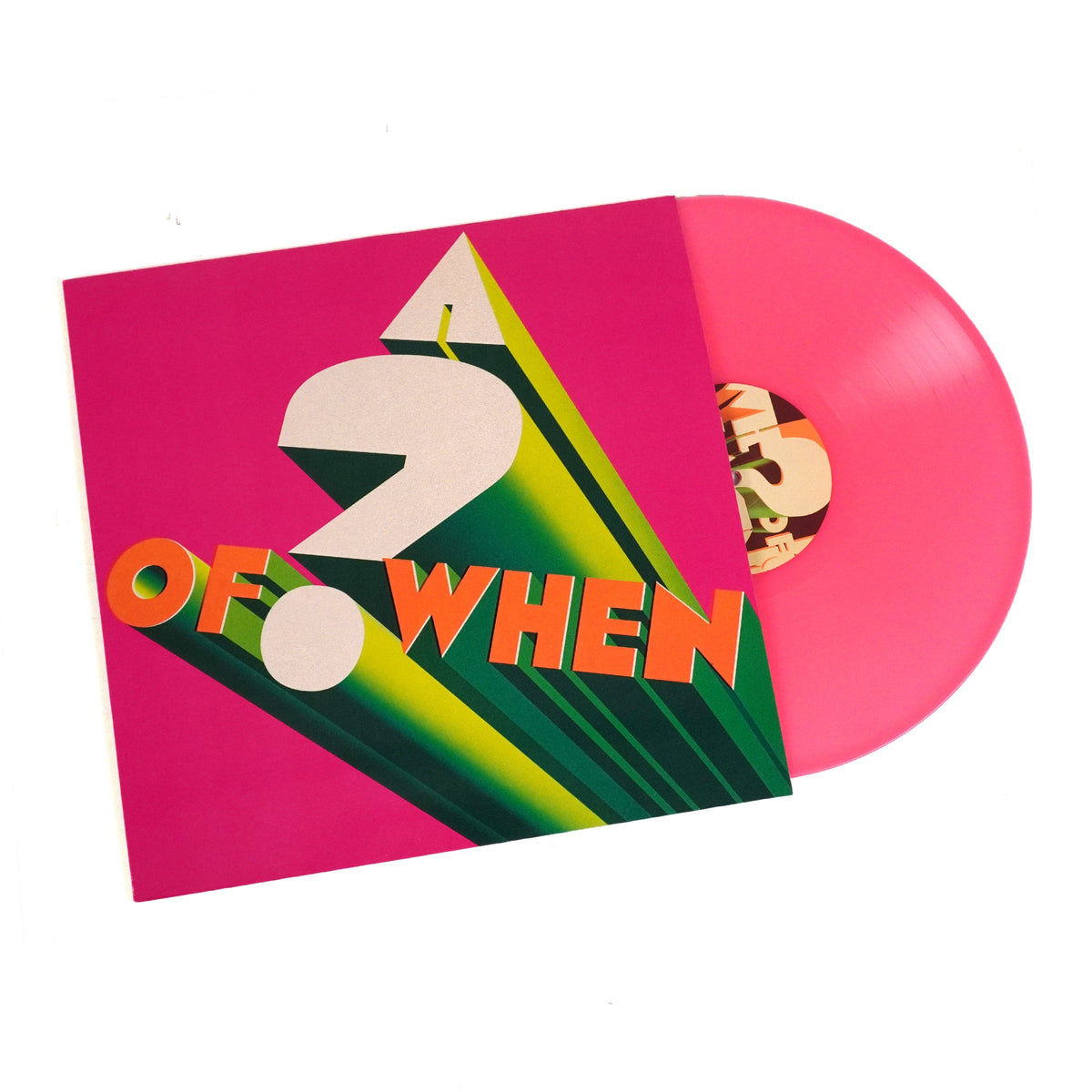 Panda Bear & Sonic Boom - A ? of WHEN (Indie Exclusive Pink Vinyl) Vinyl > LP Domino NEW NEW