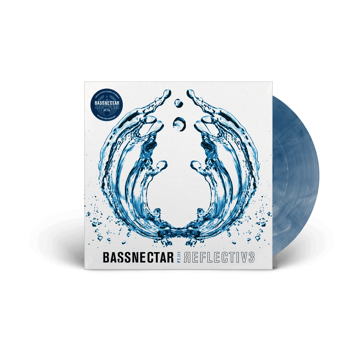 Bassnectar - Reflective Part 3 (Marbled Blue Vinyl) Vinyl > LP Amorphous Music NEW NEW