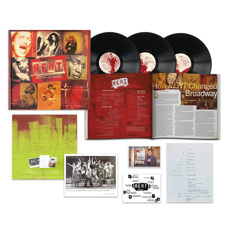 Various Artists - Rent (Original Broadway Cast Recording) (Black Vinyl)
