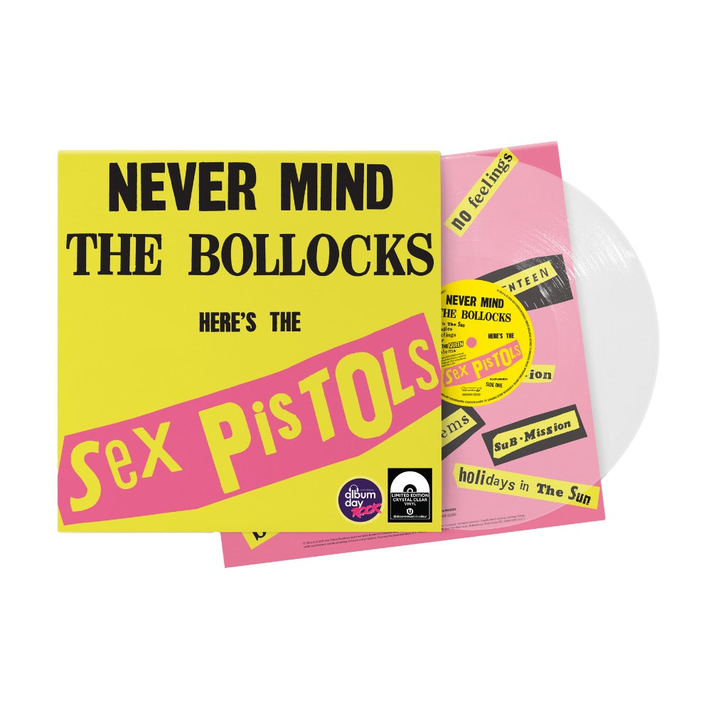 Sex Pistols - Never Mind The Bollocks, Here's The Sex Pistols (Clear National Album Day 2025 Vinyl) Vinyl > LP Universal Music Recordings NEW NEW