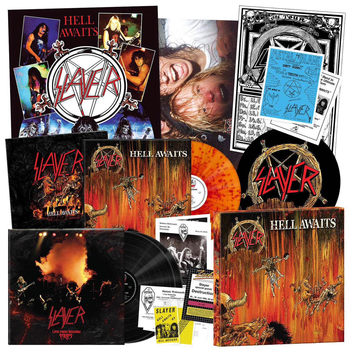 Slayer - Hell Awaits (40th Anniversary 3LP Box Set) Vinyl > Box Set Metal Blade Records NEW NEW
