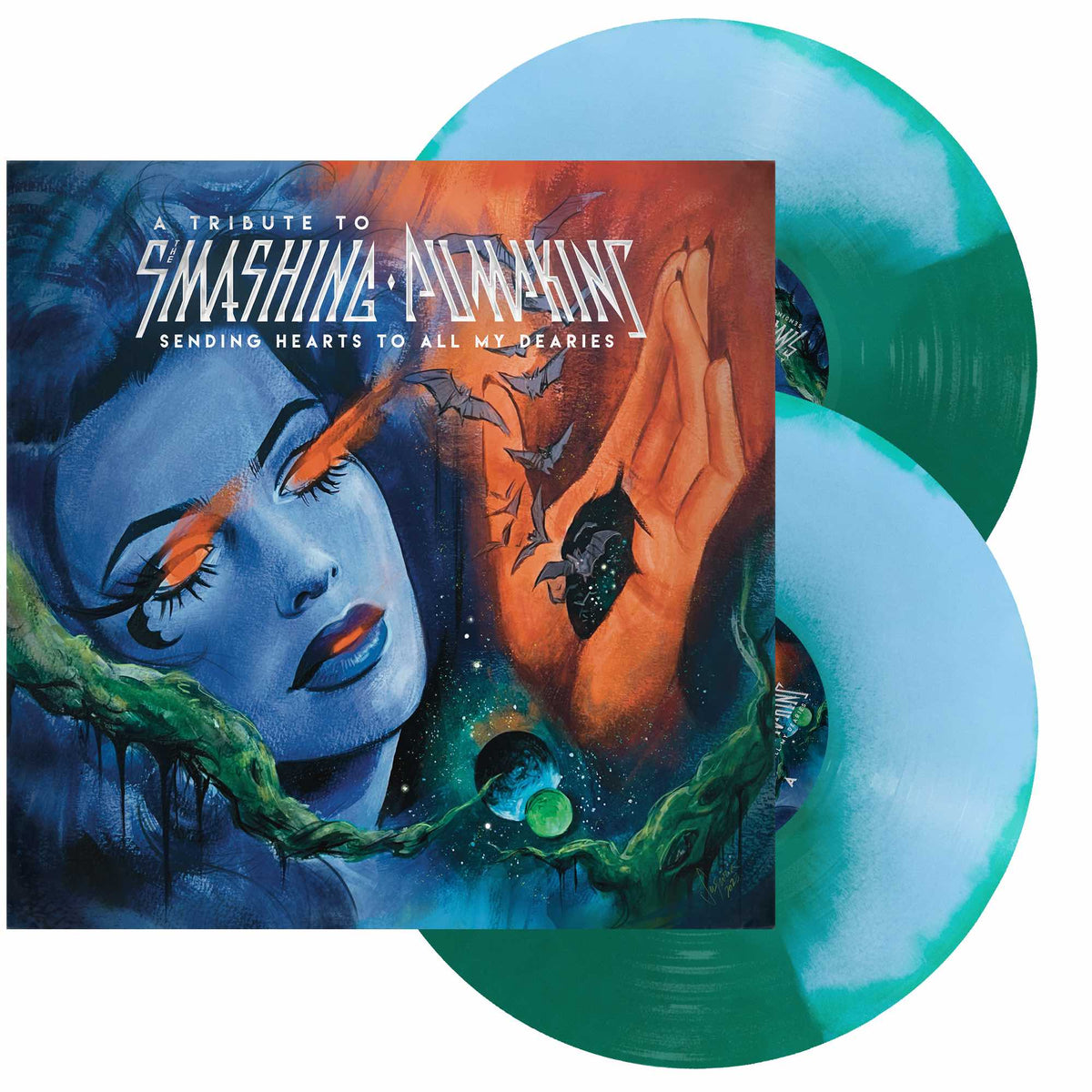 [PREORDER] Various Artists - Sending Hearts To All My Dearies: A Tribute To The Smashing Pumpkins Preorder Sumerian Records 2026 / US / Baby Blue + Green Vinyl 2LP, Gatefold / Sumerian Records NEW NEW