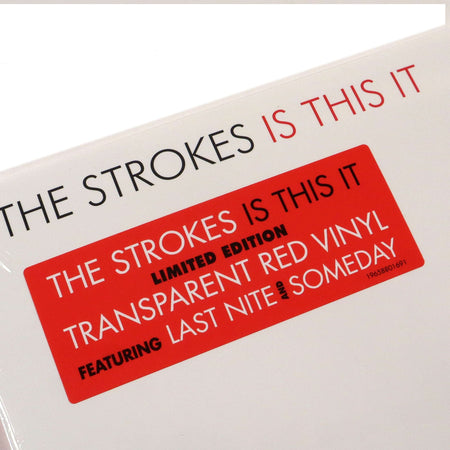 The Strokes - Is This It (Transparent Red Vinyl) Vinyl > LP RCA