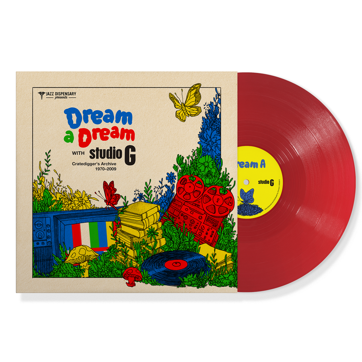 Various Artists - Dream A Dream With Studio G: Cratedigger's Archive (1970-2009) (Red Vinyl)