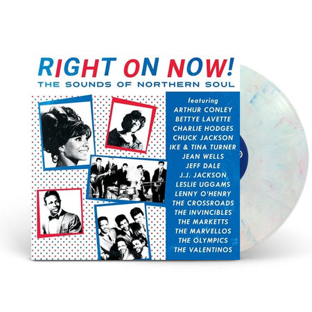 Various Artists - Right On Now! The Sounds Of Northern Soul (White With Red & Blue Swirl Vinyl) Vinyl > LP ORG Music NEW NEW