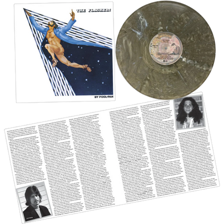 Pool-Pah - The Flasher (Black & White Swirl Vinyl) Vinyl > LP Real Gone Music