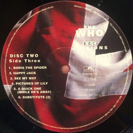 The Who - BBC Sessions (Vinyl) Vinyl > LP Polydor