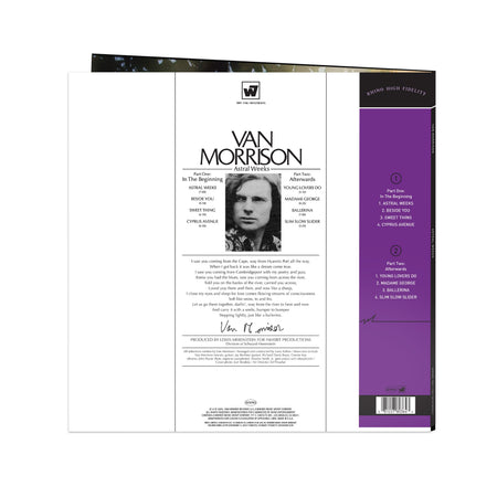 Van Morrison - Astral Weeks (Rhino High Fidelity) Vinyl > LP Rhino
