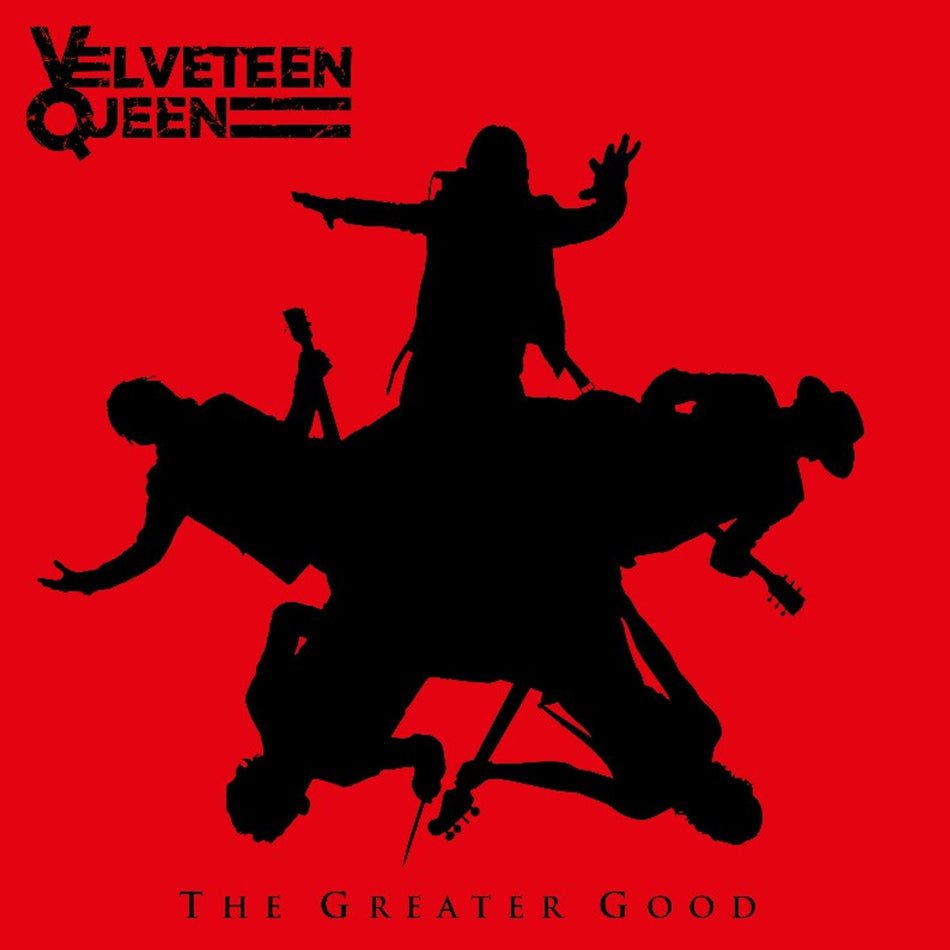 Velveteen Queen - The Greater Good (Red & Black Corona Vinyl) Vinyl > LP Silver Lining Music