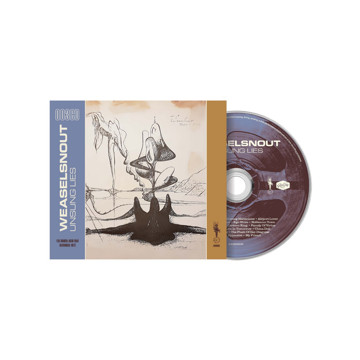 Weaselsnout - Unsung Lies (Indie Exclusive CD)
