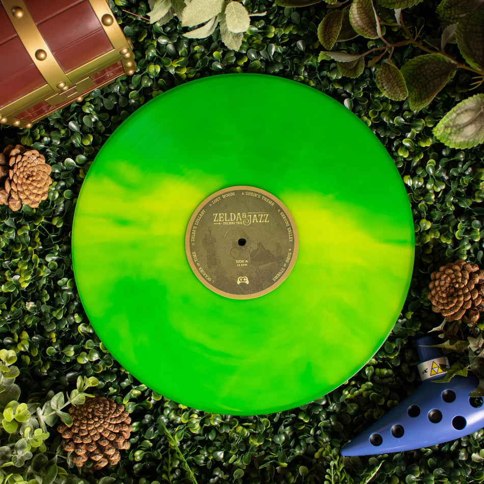 The Deku Trio - Zelda & Jazz (Green Marble Vinyl) Vinyl Diggers Factory